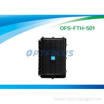 Optical Fiber Splicing Aerial Splice Enclosure 6 port Horiz